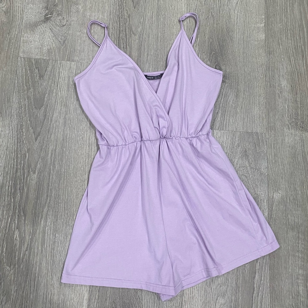 SHEIN Lilac Romper